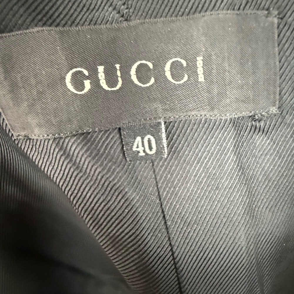 Tom Ford for Gucci Black Leather Jacket Sz 40 - Picture 6 of 6